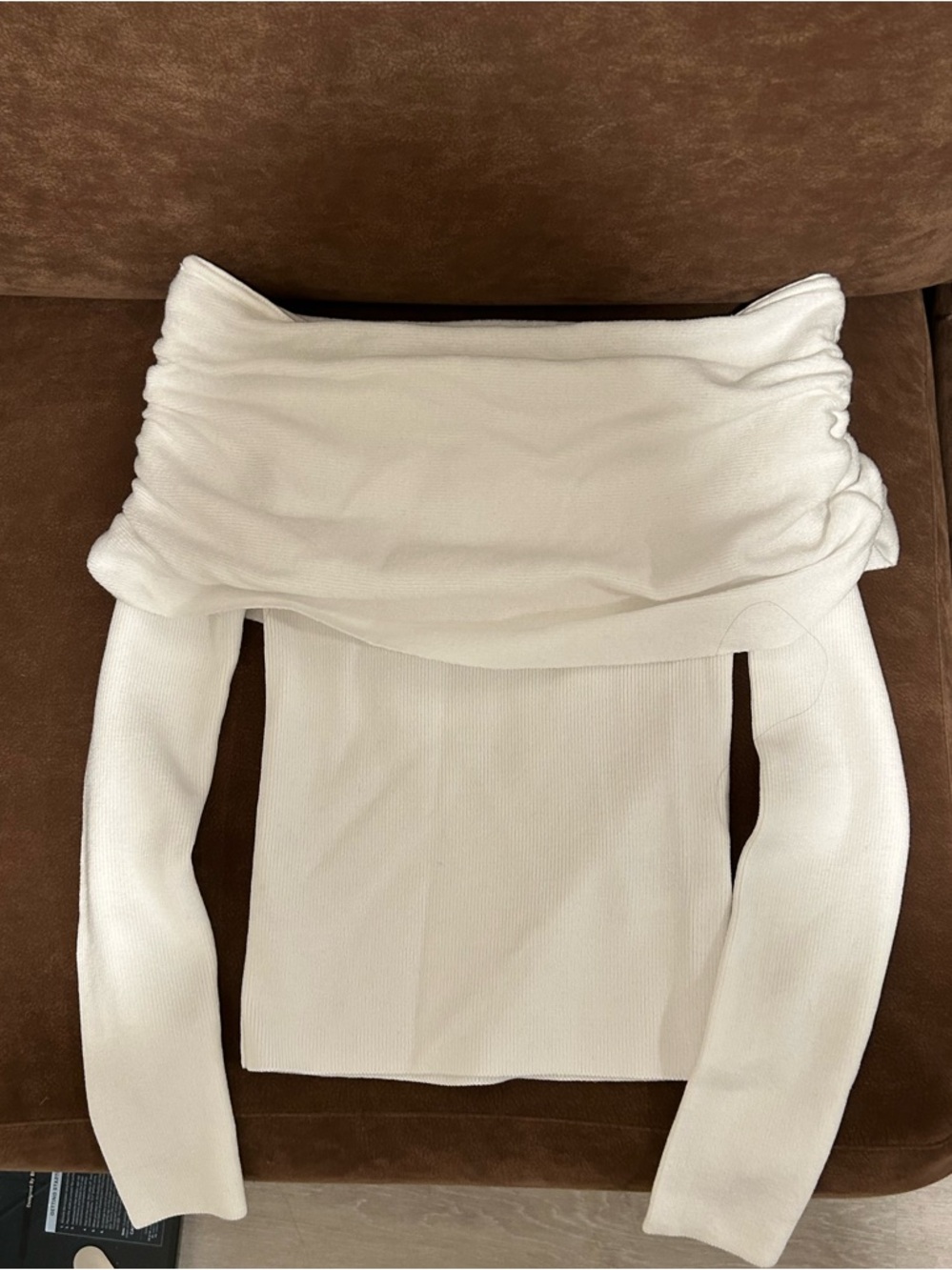 LAST CALL 🤍 cotton on white off the shoulder sweater